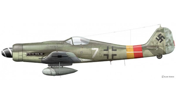 Focke Wulf Fw 190 D-9, unknown pilot 5./JG 301, April 1945